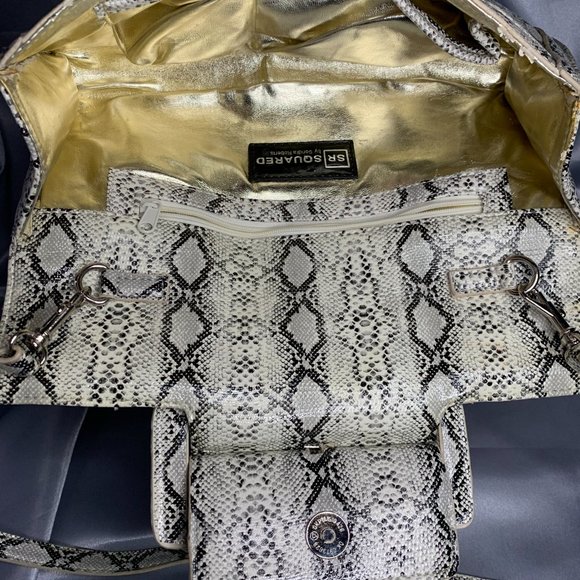 Squared Handbag by Sandra Roberts - Picture 5 of 8